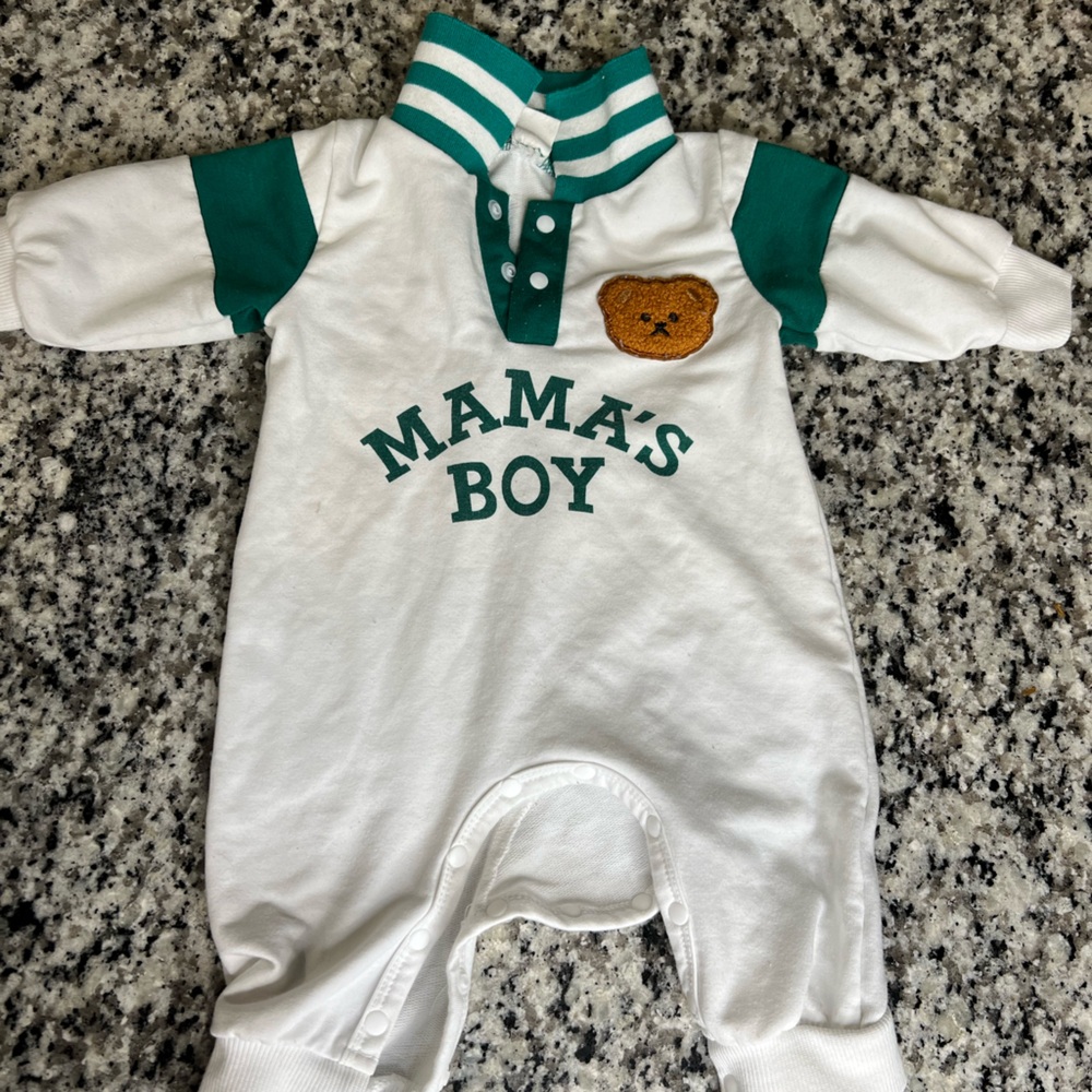Mama’s Boy Jumpsuit (3months)